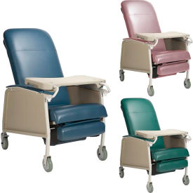 Geri Chair Bariatric Recliner, 3 Positions, Blueridge