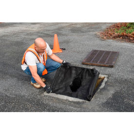 Ultra-Drain Guard, Economy Frame Model, 16" x 20" to 28" x 36", 10 Pack, Black
