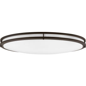LED 7" Round Mini Panel Light Fixture, 15W, 1000 Lumens, Dimmable, Oil Rubbed Bronze Finish
