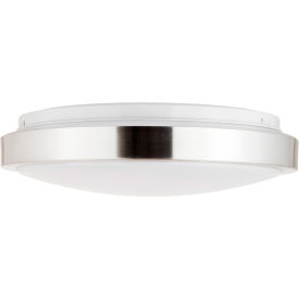 13" Slim Saucer Flushmount Ceiling Light Fixture, 21W, 1450 Lumens, 120V, Dimmable