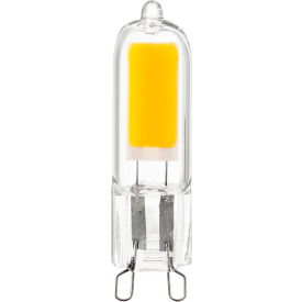 LED Bi-Pin Base Light Bulb, 3 Watt, 400 Lumen, Non-Dimmable, Warm White, 6-Pack