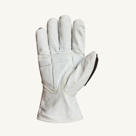 Superiorglove Endura Goatskin Leather Gloves, Blended Kevlar Lining, ANSI A6