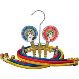 2 Way Brass Manifold Gauge Set
