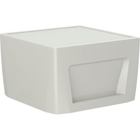Endurance End Table, 24" x 24", Stone Gray