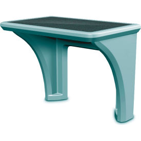 Endurance Desk w/ Laminate Top, 36" x 24", Blue Gray
