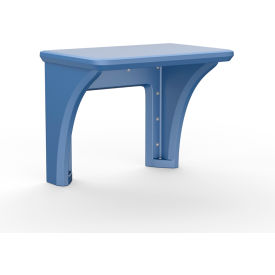 Endurance Desk w/ Plastic Top, 36" x 24", Midnight Blue