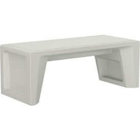 Endurance Bench, 48"W x 21"D, Stone Gray