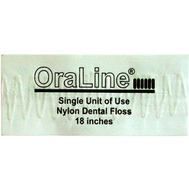 Mint Flavor 18"L Packette Dental Floss, 1000/Qty