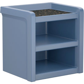 Endurance Night Stand Laminate Top, 21" x 18", Midnight Blue