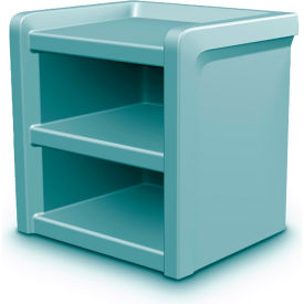 Endurance Night Stand Plain Top, 21" x 18", Blue Gray