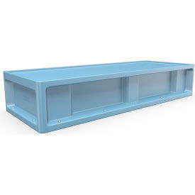 Endurance Bed, 79" x 31", Blue/Gray