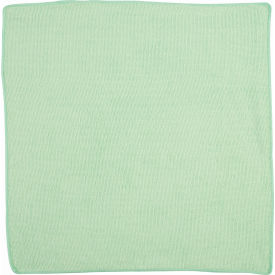 Microfiber Economy Cloth 16" X 16" Green, Polyester/Nylon, Green, 24/PK