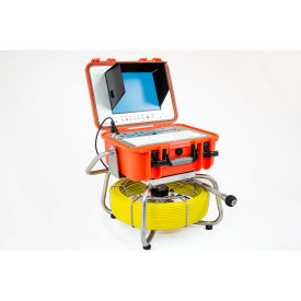 All-in-One Sewer Camera with 200' Cable, Self-Leveling Head & 512Hz Sonde