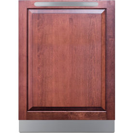 Integrated Dishwasher, 24" Wide, ADA Compliant, Top Controls, Unfinished Door