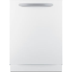Built-In Dishwasher, 24" Wide, ADA Compliant, Top Controls, White Door