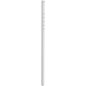 Portable Sign Post For Plastic Or Rubber Base, 60", White