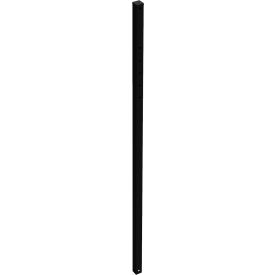 Portable Sign Post for Plastic or Rubber Base, 60" Black
