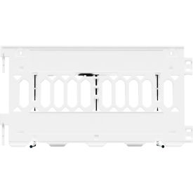 Pathcade Barrier System w/o Sheeting 72"x 3"x 38", White