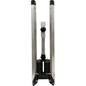 Plasticade Compact Double Spring Sign Stand For Roll-Up Signs 36" & 48", Aluminum