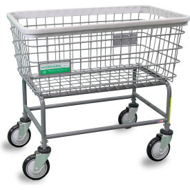 Antimicrobial Large Capacity Wire Cart, 4.5 Bushel