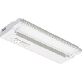9" Swivel Undercabinet Fixture with Switchable CCT, 3000K/3500K/4000K, White