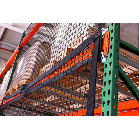 Modular Safety Netting For 120" Bay, J Hook Attachment, 4.20 lbs., Black