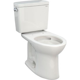 1.28 GPF Round Bowl Toilet, 17-3/16"W x 26-3/8"D x 30-1/8"H, Colonial White