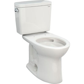 Drake 1.28 GPF Round Bowl Toilet, 17-3/16"W x 26-3/8"D x 30-1/8"H, Sedona Beige