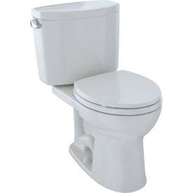 Drake 1.28 GPF Elongated Bowl Toilet, 19"W x 28-3/8"D x 30-1/8"H, Sedona Beige