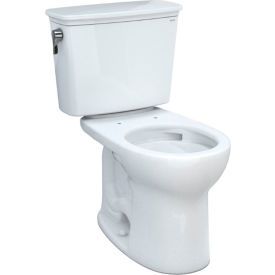 Drake II 1.28 GPF Elongated Bowl Toilet, 17-1/4"W x 28-1/2"D x 30"H, Colonial White