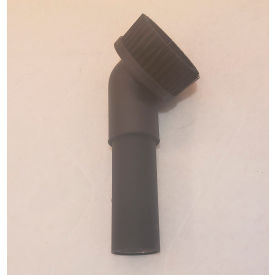 Eagle Small Round High Level Cleaning Brush w/ Safety Locking, Black