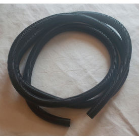 High Impact Plastic Vacuum Hose, 196"L, Black