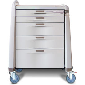Avalo Procedure Cart, Intermediate Height, Gray