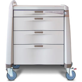 Avalo Procedure Cart, Compact Height, Gray