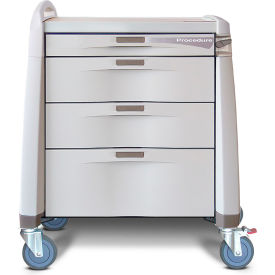Avalo Procedure Cart with Compact Height & Electronic Lock, Gray