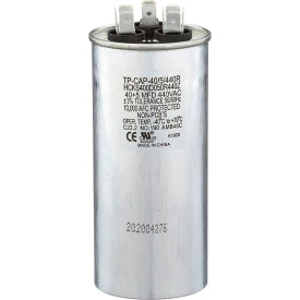 Run Capacitor, 40 + 5 MFD, 440V, Round