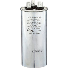 Run Capacitor, 40 + 7.5 MFD, 440V, Round