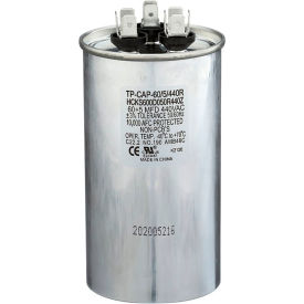 Run Capacitor, 60 + 5 MFD, 440V, Round