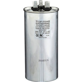 Run Capacitor, 70 + 5 MFD, 440V, Round