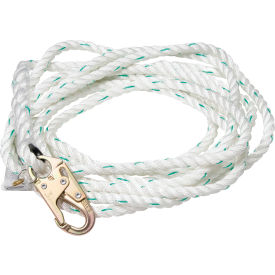 175' Vertical Lifeline w/ 5/8" Poly Blend Rope & Snap Hook