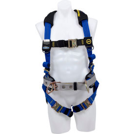 Werner ProForm F3 Construction Fall Protection Harness w/ Quick Connect Leg, S