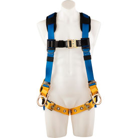 LiteFit Plus Positioning Harness w/ Tongue Buckle Legs, Back & Hip D Rings, M/L