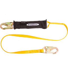 12' Free Fall Lanyard with Snap Hooks, 6'L, 400 lbs