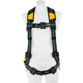 Arc Flash Standard Harness w/ Dielectric Pass Thru Legs, Back D Ring, S