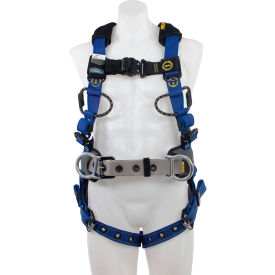 ProForm F3 Climbing & Construction Harness w/ Tongue Buckle Legs, XL