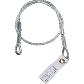 Cable Choker, 4'L, w/o O Ring, 5/16" Vinyl Coated Cable