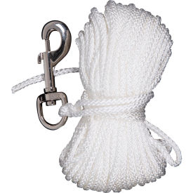 65' Self Retracting Lifeline Rope, 4 mm, Nylon