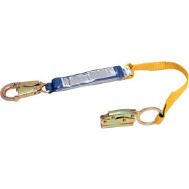 3' Manual Rope Adjuster w/ Shock Absorbing Lanyard