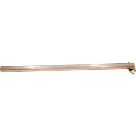 7-1/2' Aluminum Intermediate Stanchion w/ Pass Through Bracket