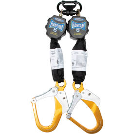 Werner Bantum 6' Compact Self Retracting Lifeline w/ Aluminum Rebar.